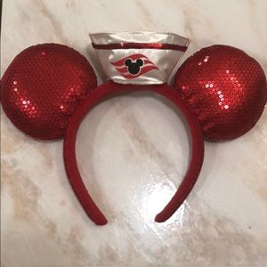 Disney Cruise Line Sailor Minnie Ears Headband